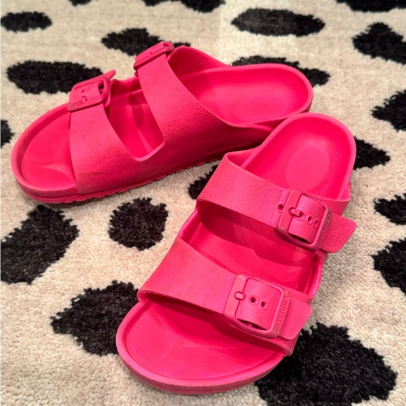 Birkenstock Kids Arizona EVA Sandals - Pink. Kids Size 31 or 13 - 13.5 - Picture 2 of 7